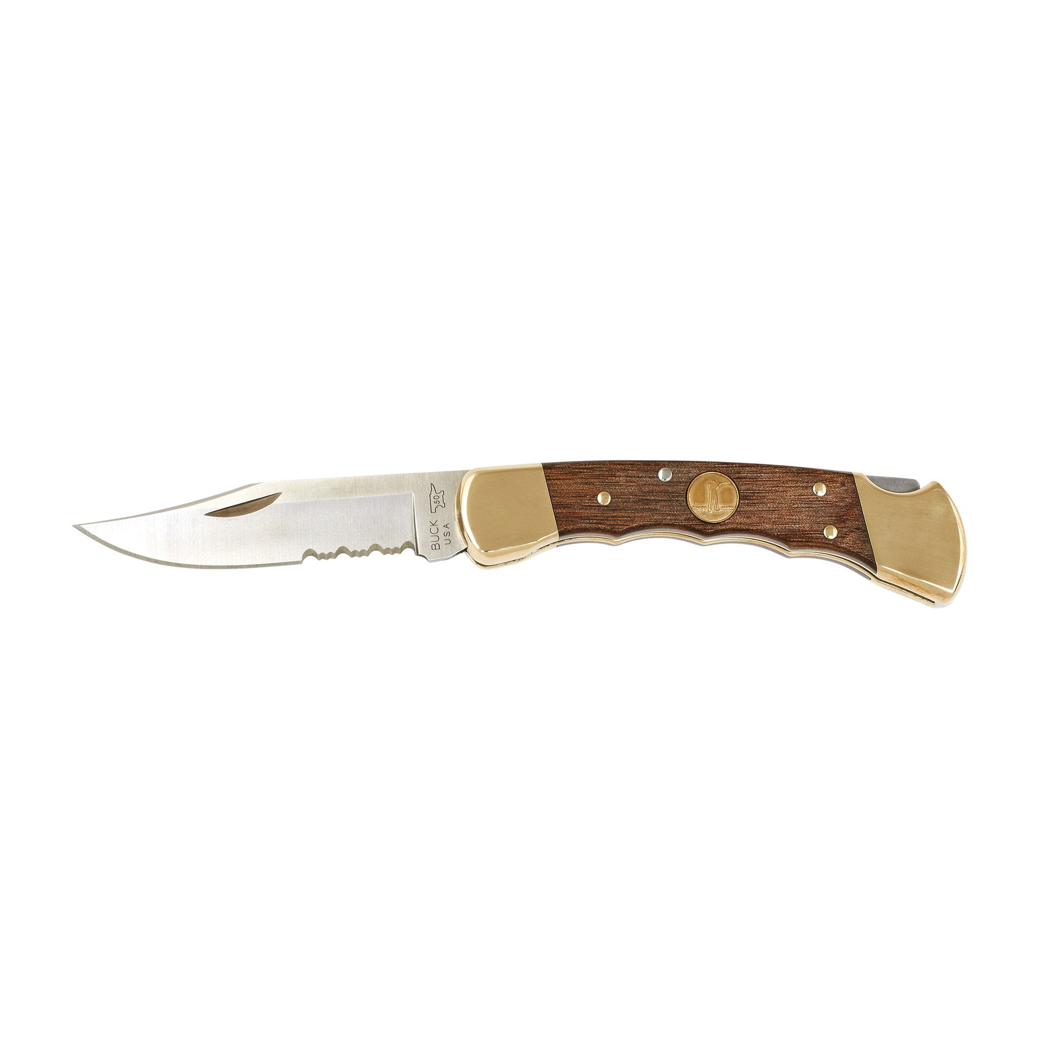 The Folding Hunter Knife, Heritage Walnut