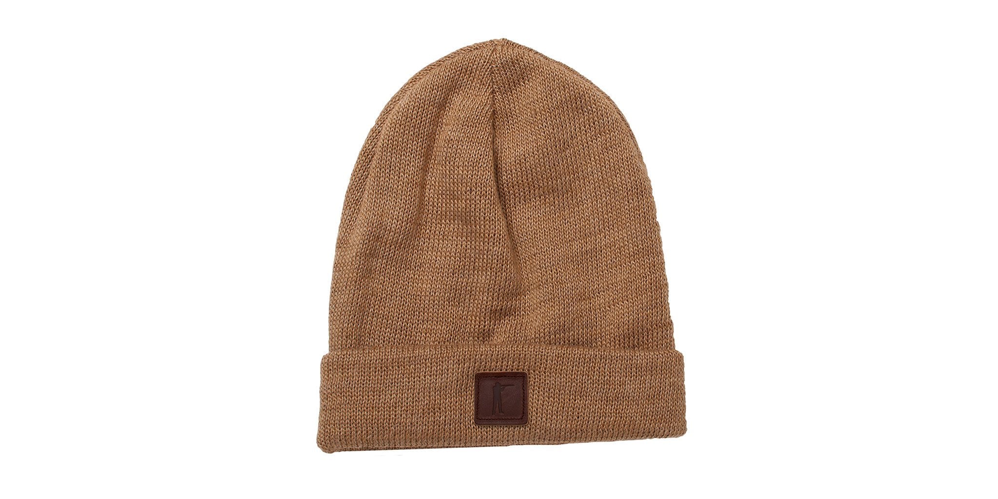 Roger Knit Hat, Sandstone Mohair Blend