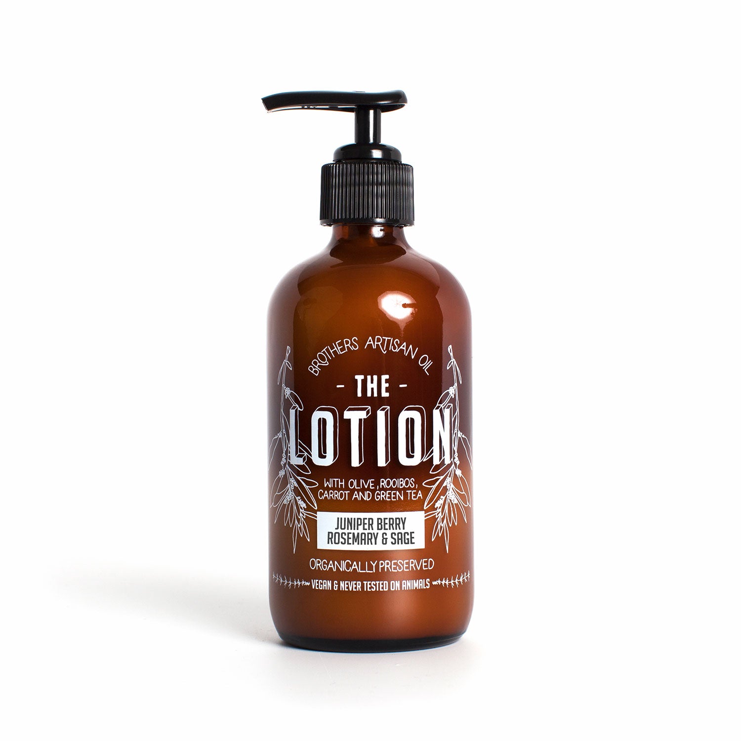 The Lotion: Juniper Berry, Rosemary & Sage