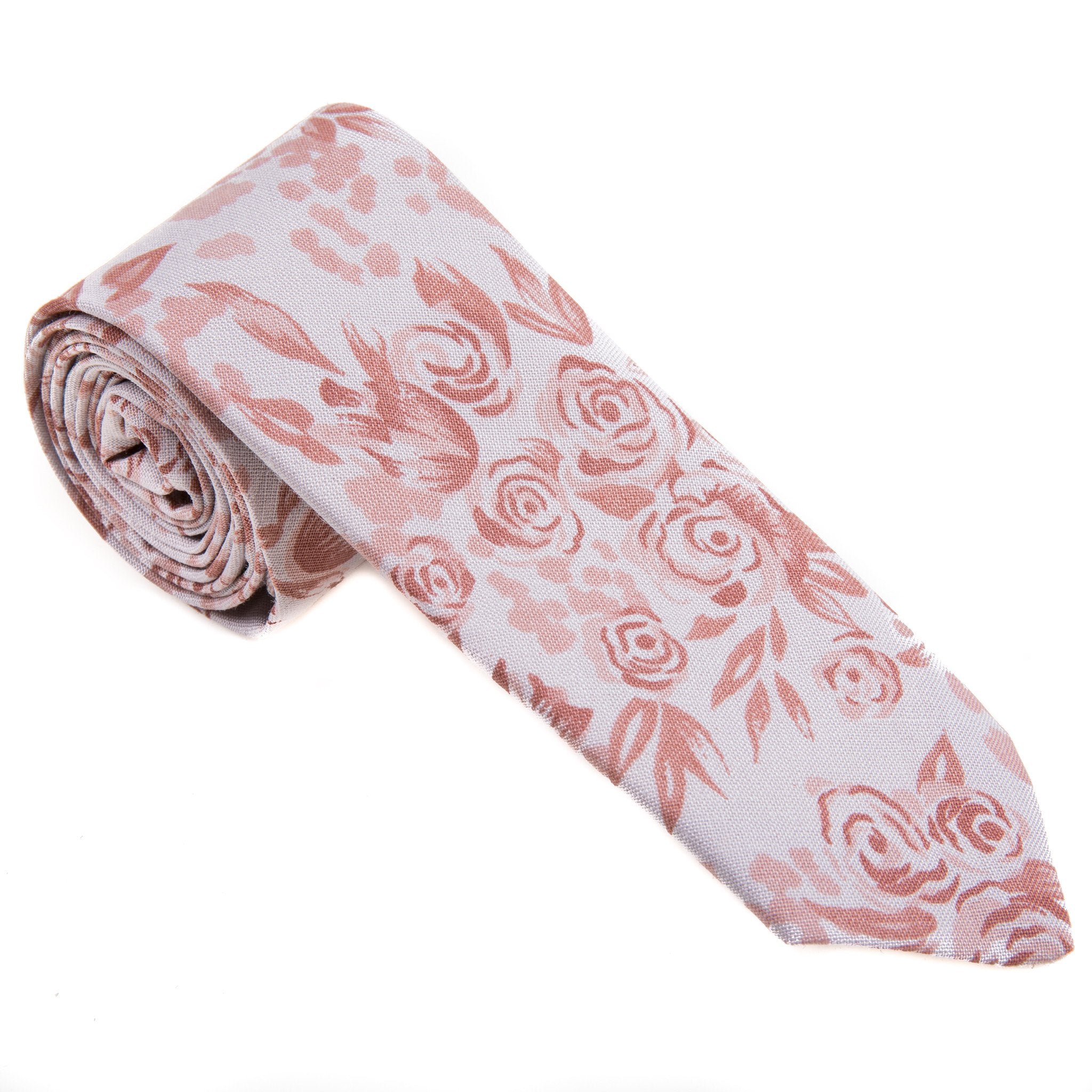 Mill City Fineries Argentinian Faded Floral Necktie